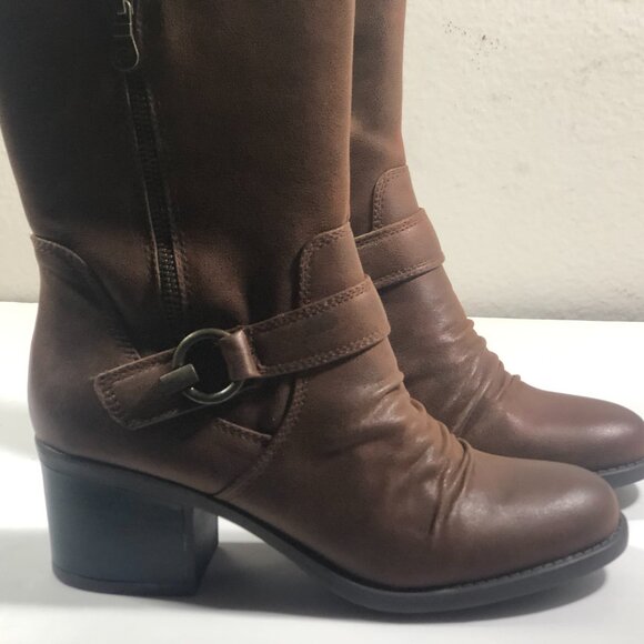 BARETRAPS BLACK AND BROWN HIGH HEELS,-#017 - Picture 13 of 13